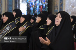 مراسم چهلمین روز شهادت امام شهید امت در حرم رضوی
