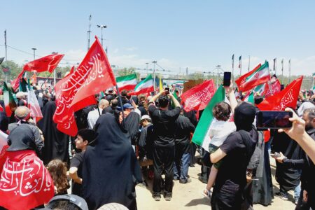 گزارش تصویری مراسم تشییع میلیونی رهبر شهید انقلاب